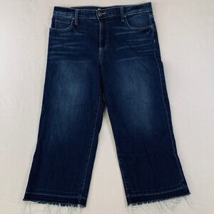 Kut from the Kloth Dark Blue Wide Leg Jeans